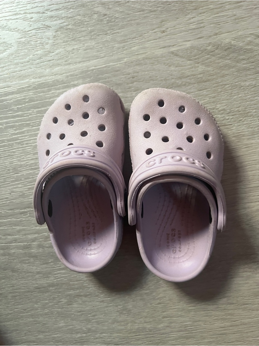 CROCS Kids Classic Clog in Light Lavender